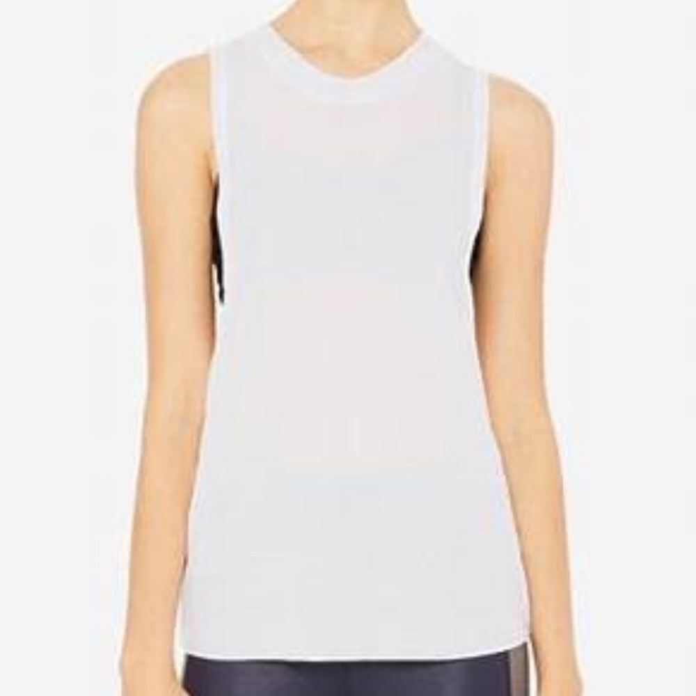 ALO Yoga White Tank Top